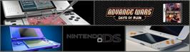Arcade Cabinet Marquee for Advance Wars - Days Of Ruin.
