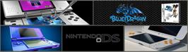 Arcade Cabinet Marquee for Blue Dragon Plus.