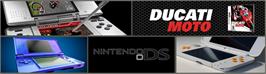 Arcade Cabinet Marquee for Ducati Moto.