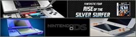 Arcade Cabinet Marquee for Fantastic Four - Rise Of The Silver Surfer.