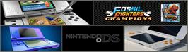 Arcade Cabinet Marquee for Fossil Fighters - Champions.