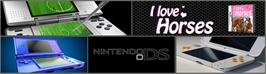Arcade Cabinet Marquee for I Love Horses.