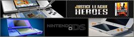 Arcade Cabinet Marquee for Justice League Heroes.