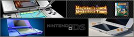 Arcade Cabinet Marquee for Magician's Quest - Mysterious Times.