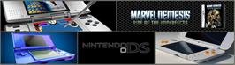 Arcade Cabinet Marquee for Marvel Nemesis - Rise Of The Imperfects.