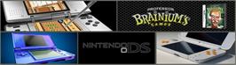 Arcade Cabinet Marquee for Professor Brainium's Games.