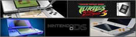 Arcade Cabinet Marquee for Teenage Mutant Ninja Turtles 3 - Mutant Nightmare.