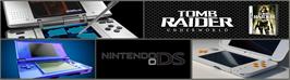 Arcade Cabinet Marquee for Tomb Raider Underworld.
