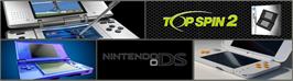 Arcade Cabinet Marquee for Top Spin 2.