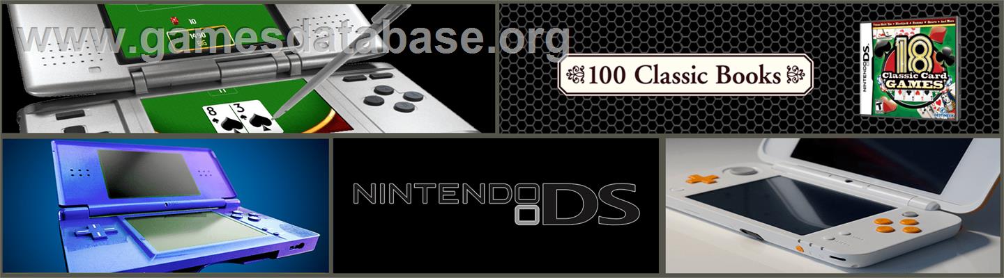 18 Card Games - Nintendo DS - Artwork - Marquee
