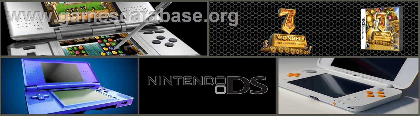 7 Wonders of the Ancient World - Nintendo DS - Artwork - Marquee