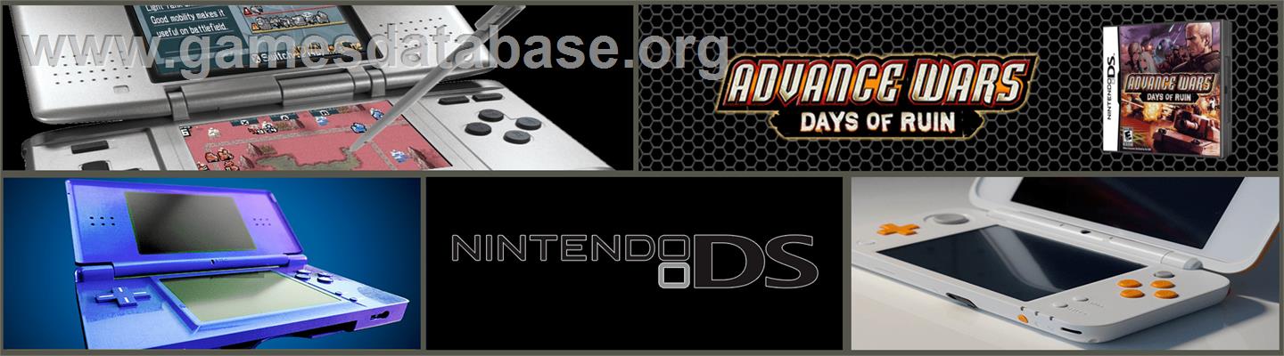 Advance Wars - Days Of Ruin - Nintendo DS - Artwork - Marquee