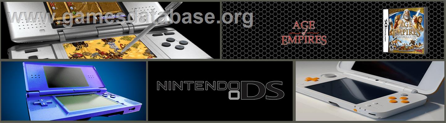 Age Of Empires - Mythologies - Nintendo DS - Artwork - Marquee