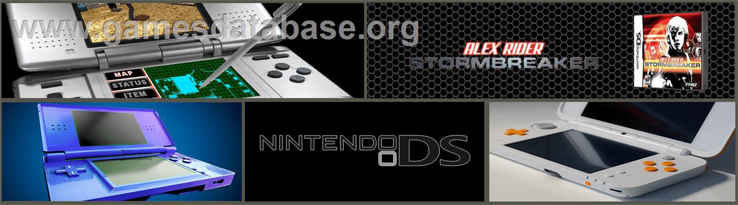 Alex Rider - Stormbreaker - Nintendo DS - Artwork - Marquee