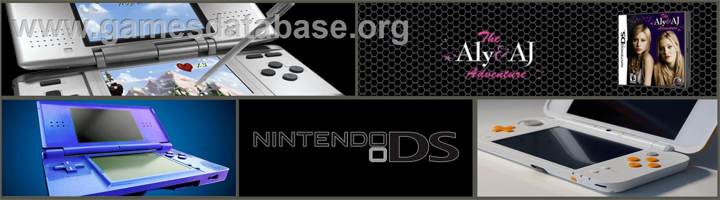 Aly And Aj Adventure, The - Nintendo DS - Artwork - Marquee