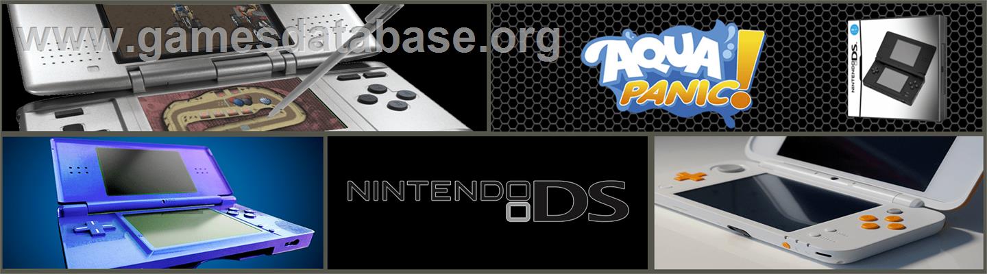 Aqua Panic! - Nintendo DS - Artwork - Marquee