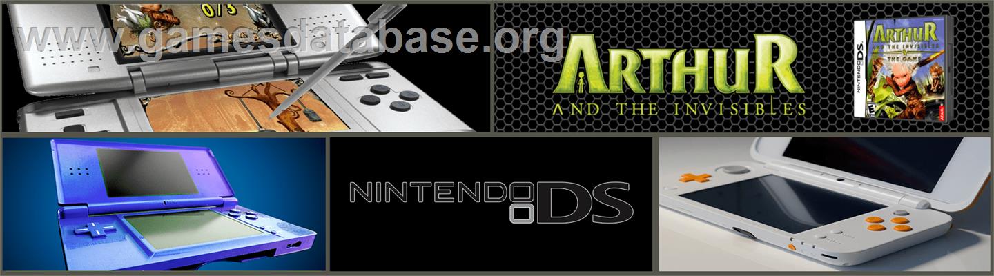 Arthur And The Minimoys - Nintendo DS - Artwork - Marquee