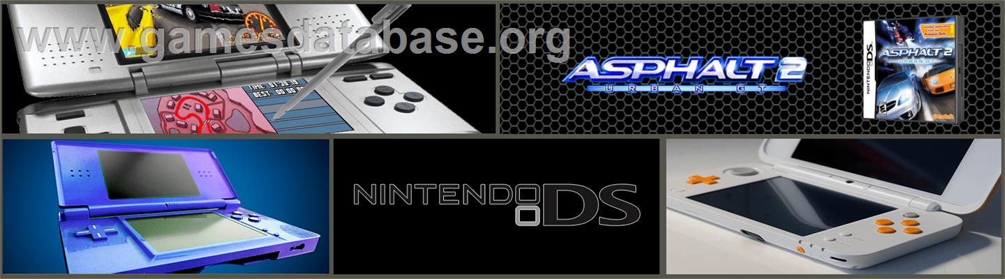 Asphalt - Urban Gt 2 - Nintendo DS - Artwork - Marquee