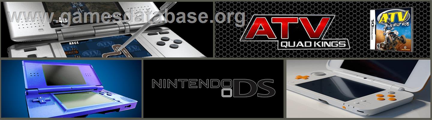 Atv Wild Ride - Nintendo DS - Artwork - Marquee