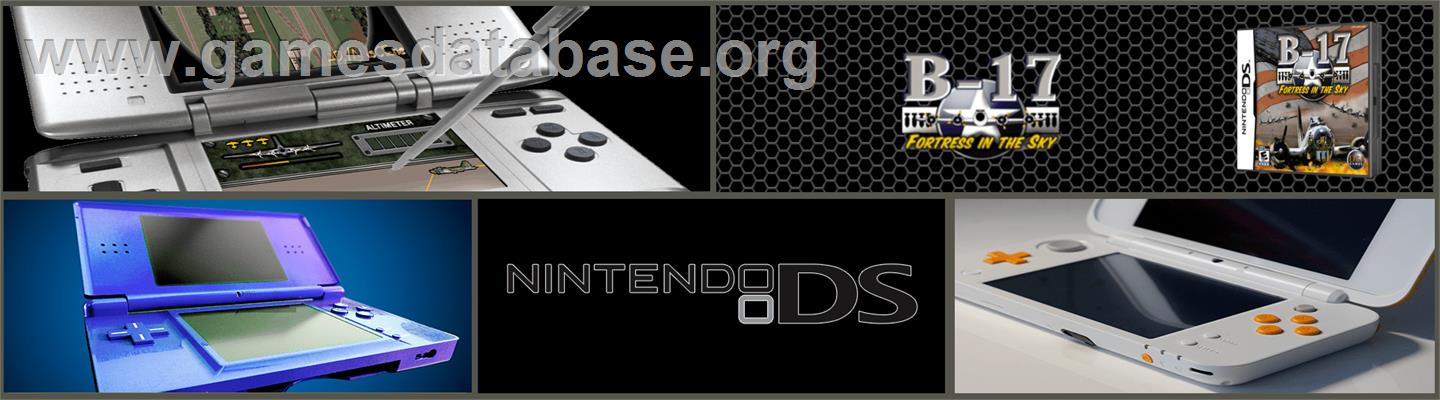 B-17 Fortress In The Sky - Nintendo DS - Artwork - Marquee