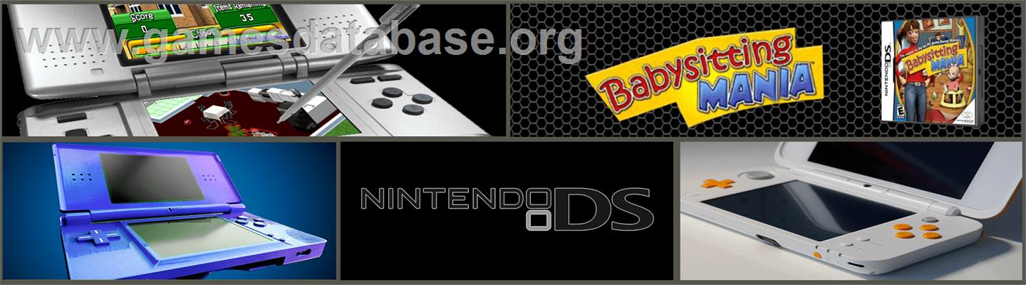 Babysitting Mania - Nintendo DS - Artwork - Marquee