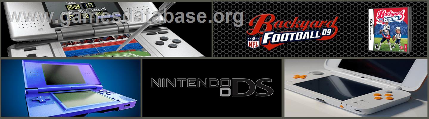 Backyard Football - Nintendo DS - Artwork - Marquee
