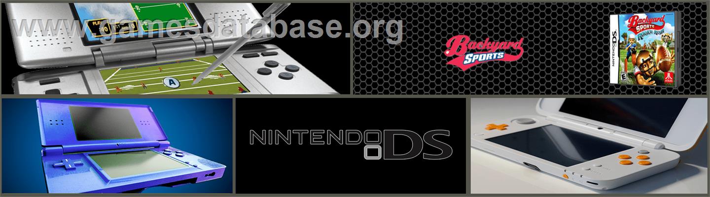 Backyard Sports - Rookie Rush - Nintendo DS - Artwork - Marquee