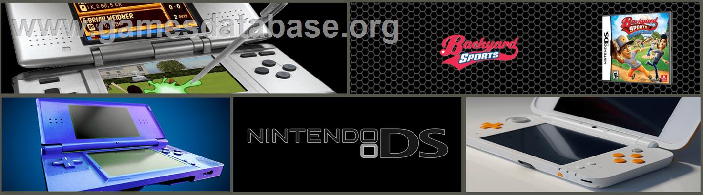 Backyard Sports - Sandlot Sluggers - Nintendo DS - Artwork - Marquee