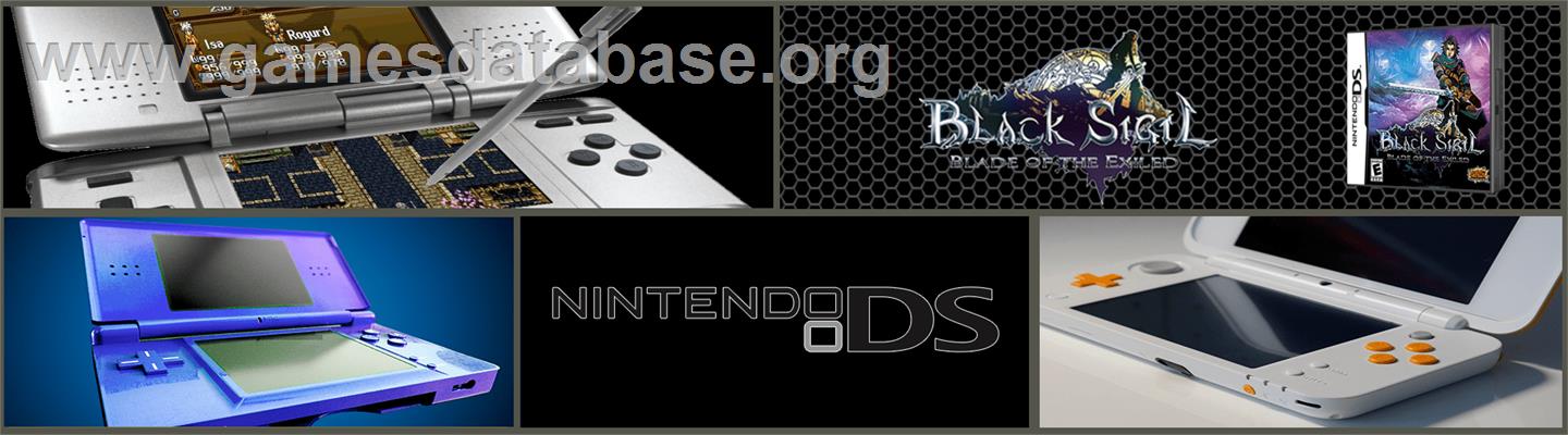 Black Sigil - Blade Of The Exiled - Nintendo DS - Artwork - Marquee