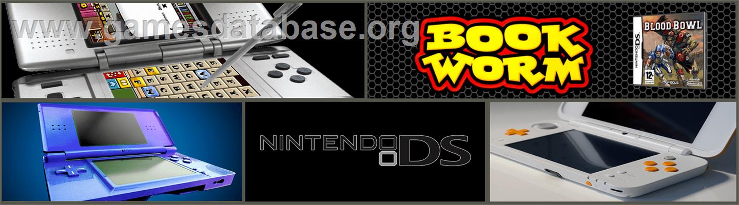 Bookworm - Nintendo DS - Artwork - Marquee