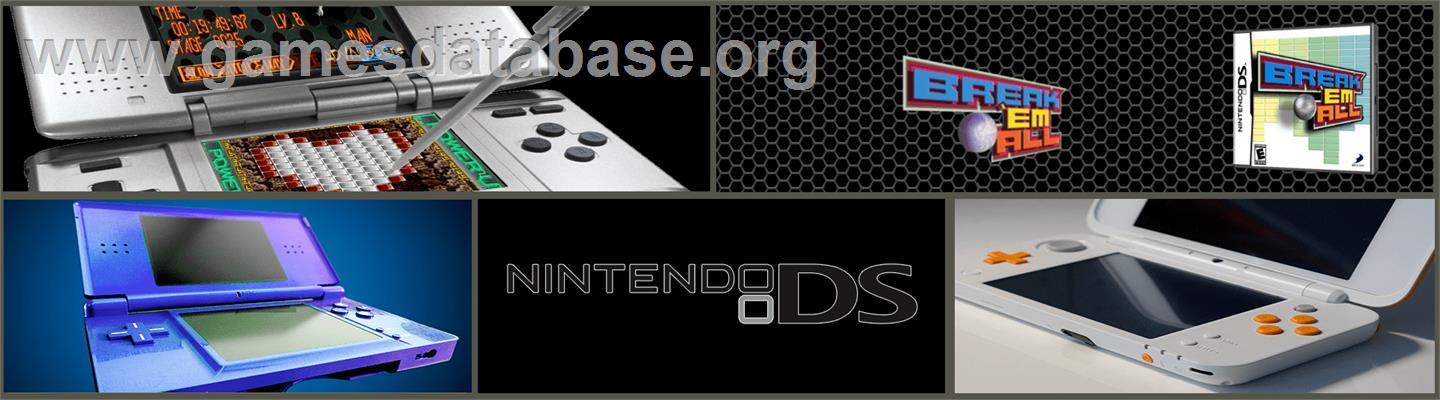 Break 'em All - Nintendo DS - Artwork - Marquee
