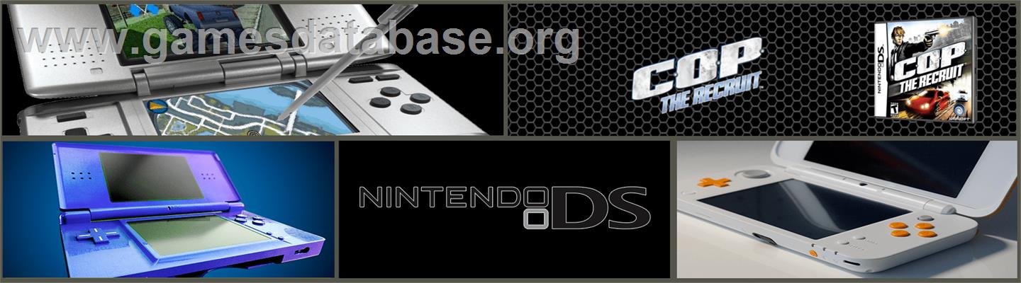 C.o.p. - The Recruit - Nintendo DS - Artwork - Marquee