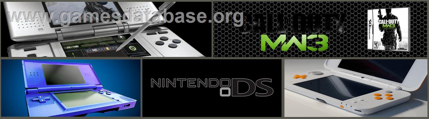 Call Of Duty - Modern Warfare 3 - Defiance - Nintendo DS - Artwork - Marquee