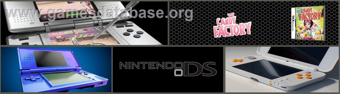 Candace Kane's Candy Factory - Nintendo DS - Artwork - Marquee