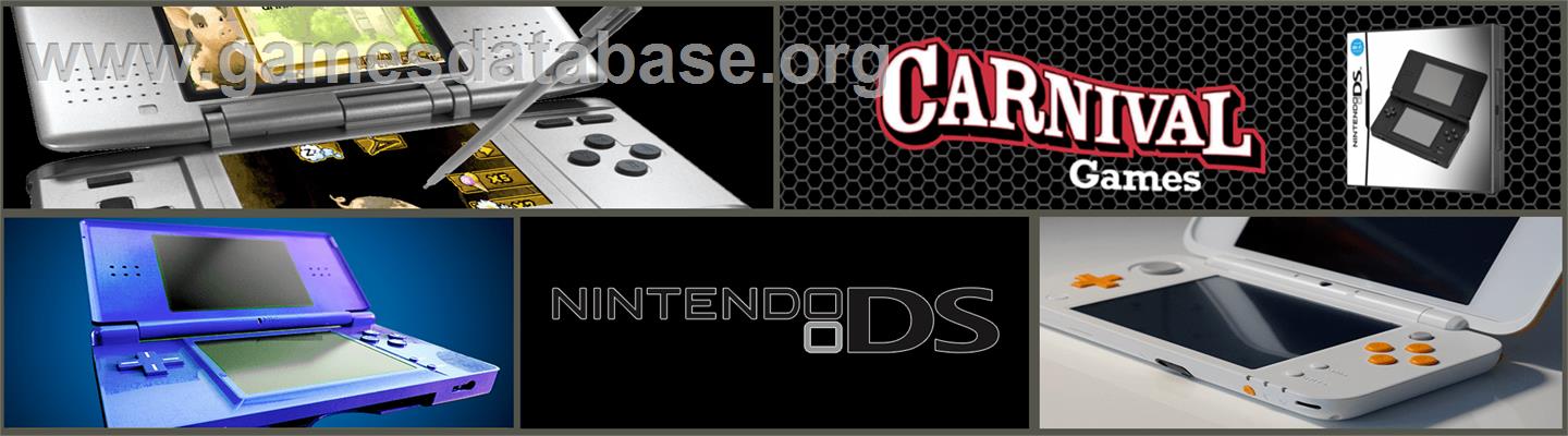 Carnival Games - Nintendo DS - Artwork - Marquee