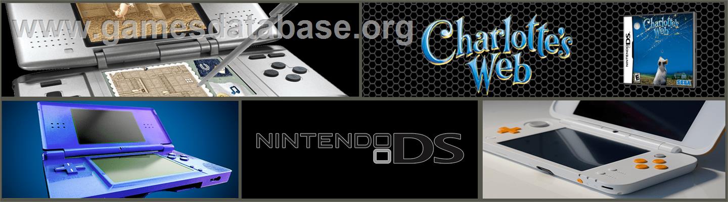 Charlotte's Web - Nintendo DS - Artwork - Marquee