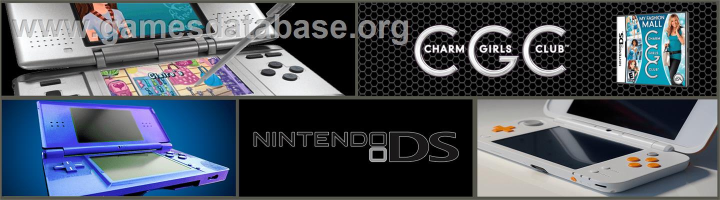 Charm Girls Club - My Fashion Mall - Nintendo DS - Artwork - Marquee