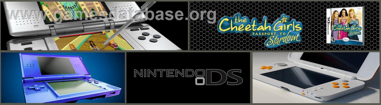 Cheetah Girls, The - Passport To Stardom - Nintendo DS - Artwork - Marquee