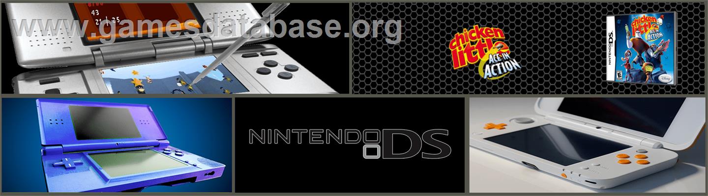 Chicken Little - Ace In Action - Nintendo DS - Artwork - Marquee