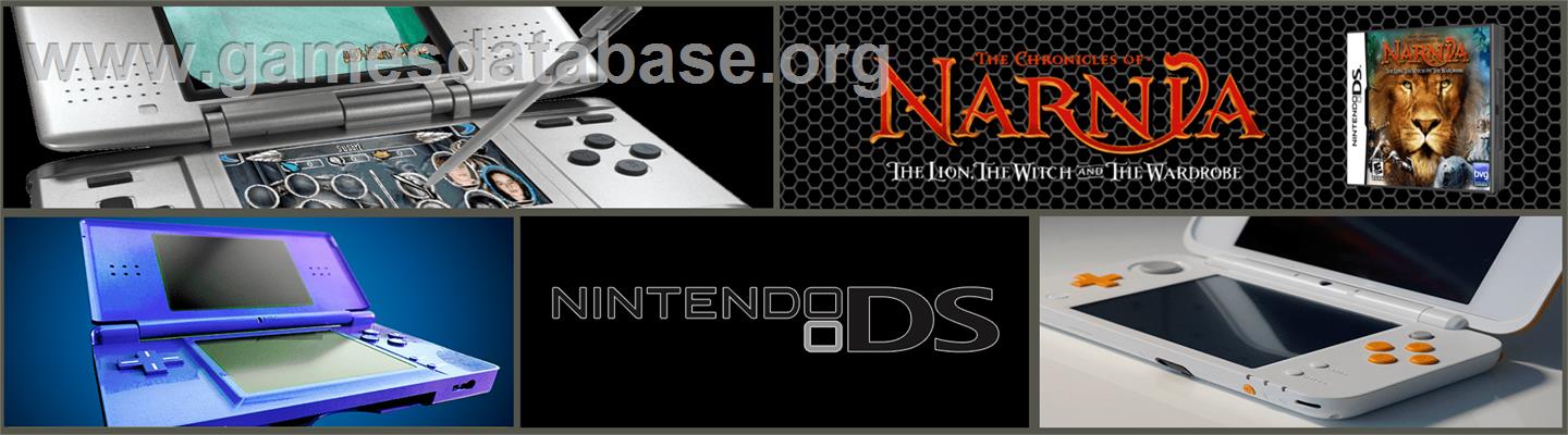 Chronicles Of Narnia, The - The Lion, The Witch And The Wardrobe - Nintendo DS - Artwork - Marquee