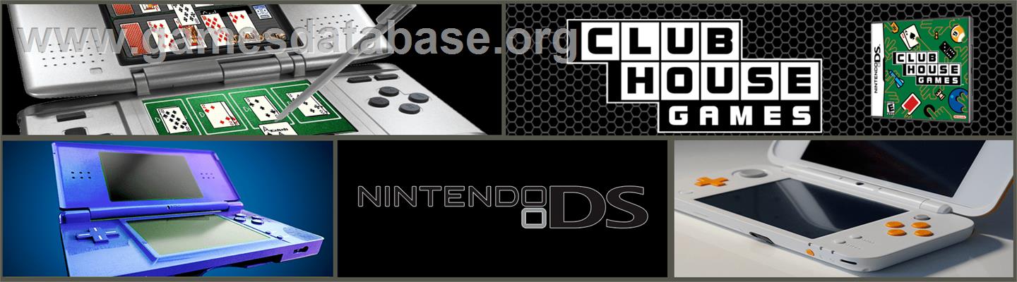 Clubhouse Games - Nintendo DS - Artwork - Marquee