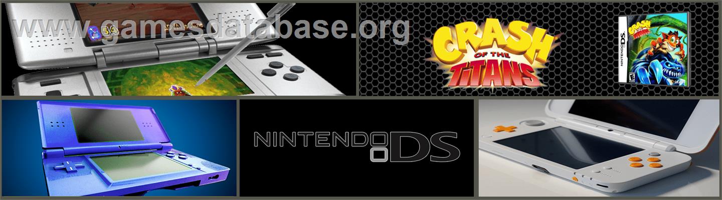 Crash Of The Titans - Nintendo DS - Artwork - Marquee