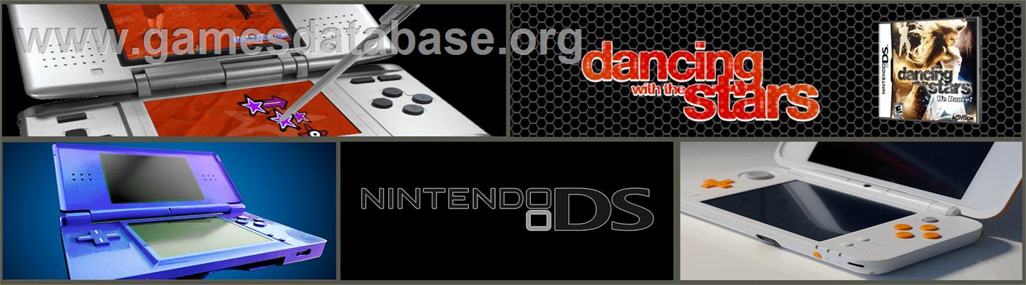 Dancing With The Stars - We Dance! - Nintendo DS - Artwork - Marquee