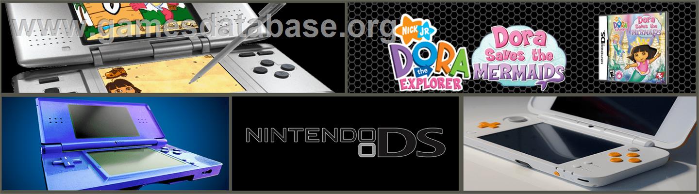 Dora Sauve Les Sirènes - Nintendo DS - Artwork - Marquee