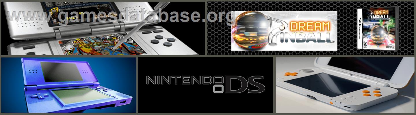 Dream Pinball 3d - Nintendo DS - Artwork - Marquee