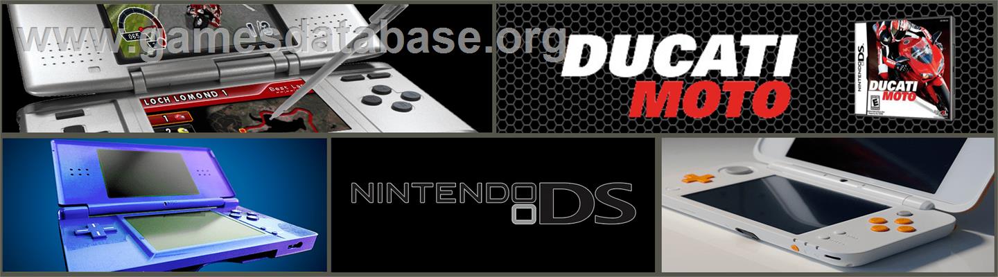 Ducati Moto - Nintendo DS - Artwork - Marquee
