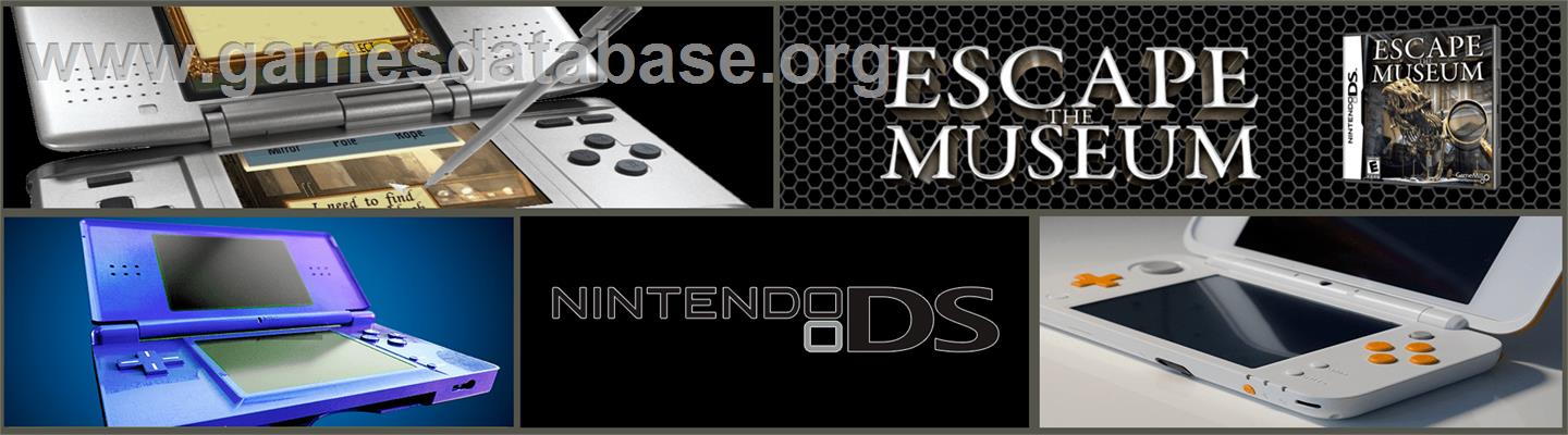 Escape The Museum - Nintendo DS - Artwork - Marquee