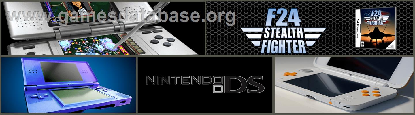 F24 Stealth Fighter - Nintendo DS - Artwork - Marquee