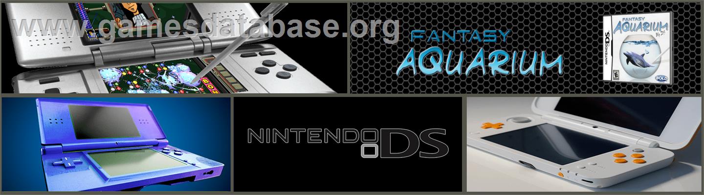 Fantasy Aquarium By Ds - Nintendo DS - Artwork - Marquee