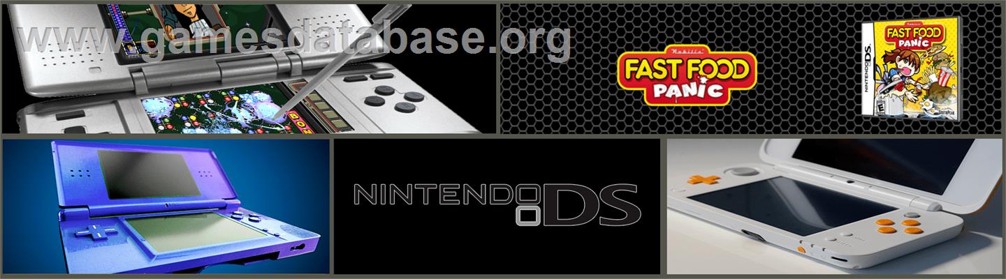 Fast Food Panic - Nintendo DS - Artwork - Marquee